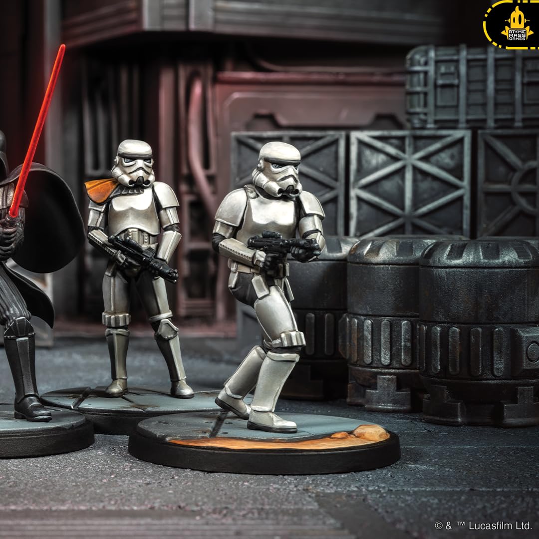 Atomic Mass Games Star Wars Shatterpoint Fear and Dead Men Squad Pack - Tabletop Miniatures Game, Strategy Game for Kids and Adults, Ages 14+, 2 Players, 90 Minute Playtime, Made 5
