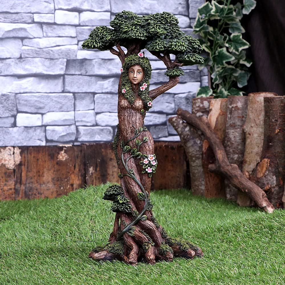 Mother Nature Female Tree Spirit Woodland Figurine Ornament 30.7cm