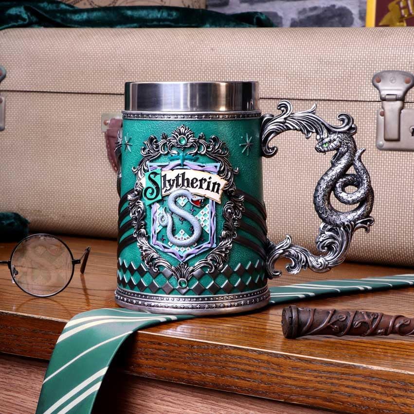Harry Potter Slytherin Hogwarts House Collectible Tankard 15.5cm