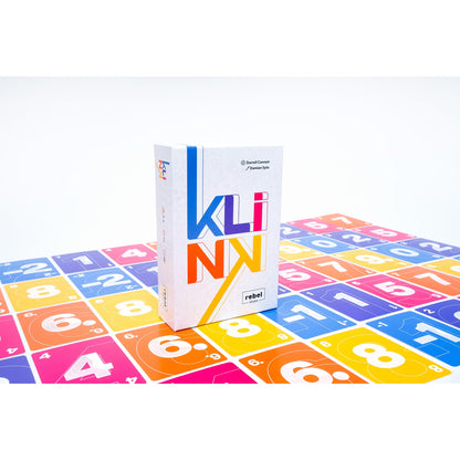 Rebel Klink Card Game - Exciting Push Your Luck Numbers Game, Portable for Parties & Travel, Quick & Easy Family Fun for Kids & Adults, Ages 7+, 3-5 Players, 15-30 Minute Playtime, Made Studio 4
