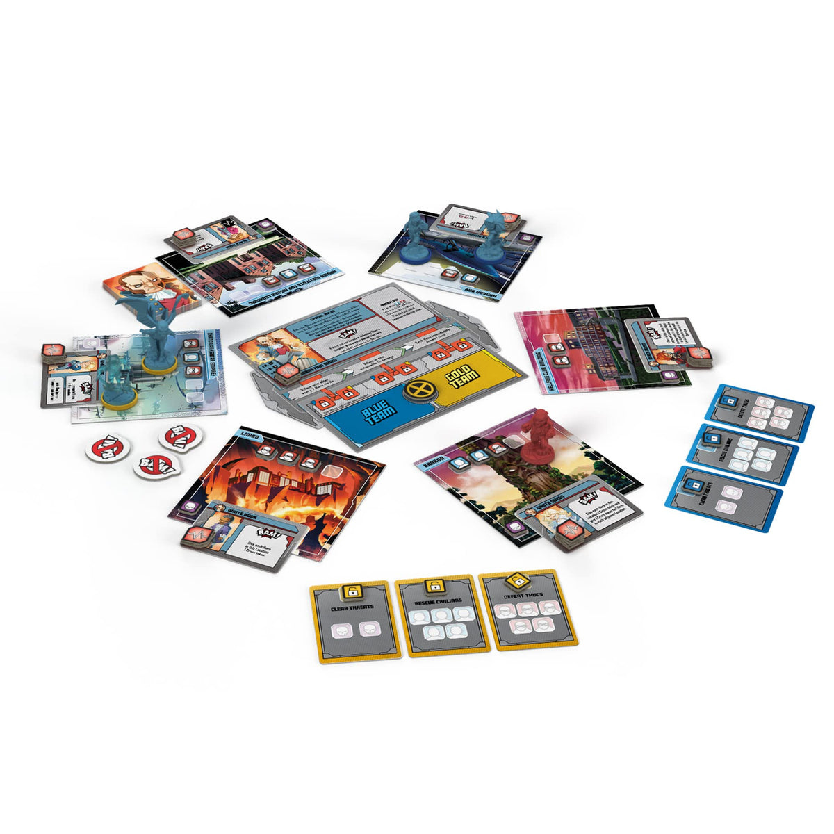 Marvel United X Men Gold Team Board Game by Coolminiornot Inc 2
