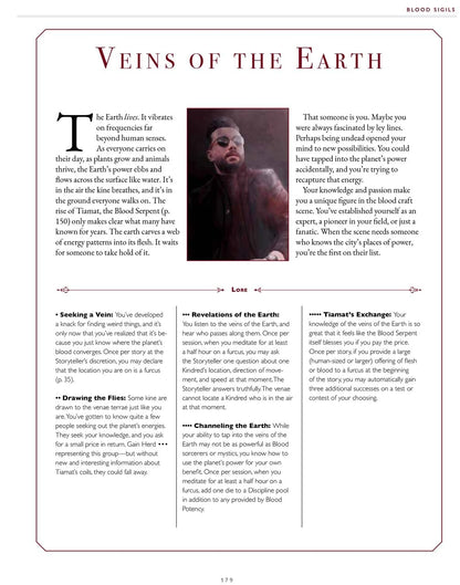 Vampire: The Masquerade 5th Edition Roleplaying Game Blood Sigils Sourcebook 2
