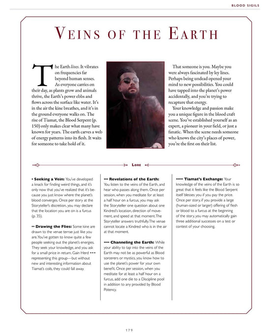 Vampire: The Masquerade 5th Edition Roleplaying Game Blood Sigils Sourcebook 2