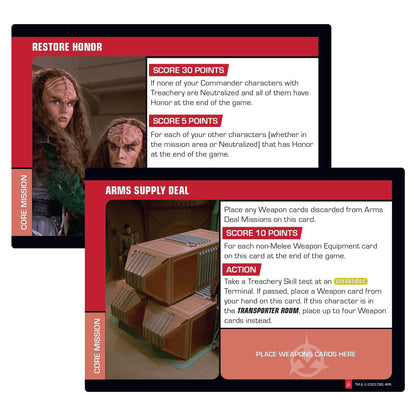 Star Trek Away Missions Expansion The House of Duras Klingon Expansion Miniature Game by Gale force Nine 3