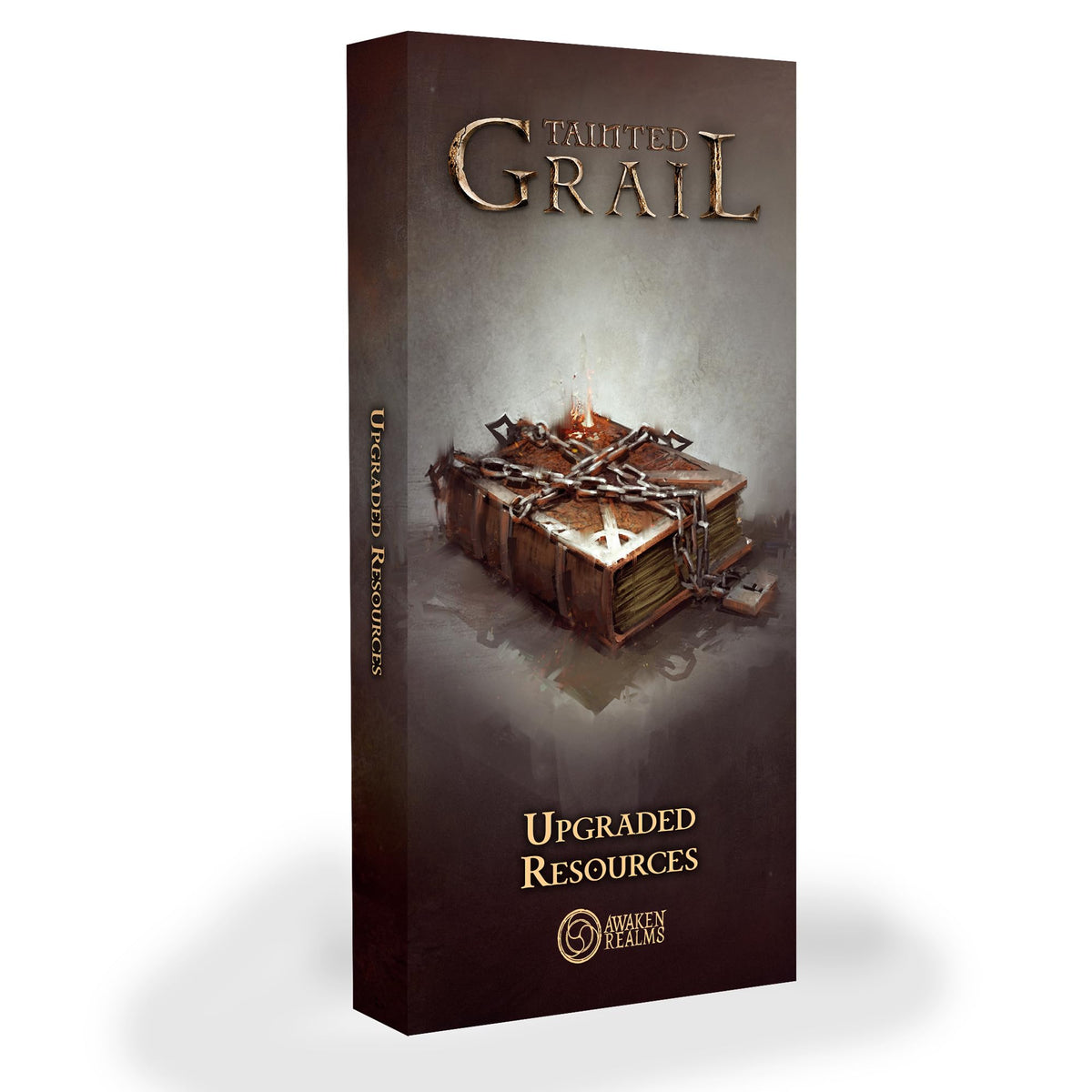 Awaken Realms Tainted Grail: Kings of Ruin Upgraded Resources - Beautifully Sculpted Plastic Markers for Enhanced Gameplay! Ages 14+, 1-4 Players, 2-3 Hour Playtime, Made by Awaken Realms 1