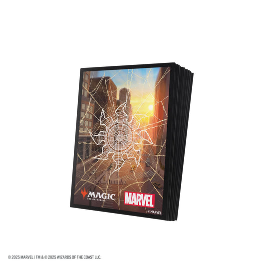 Gamegenic MTG Marvels Spider Man Premium Art Sleeves Spider Man Plains Gaming Accessory 2