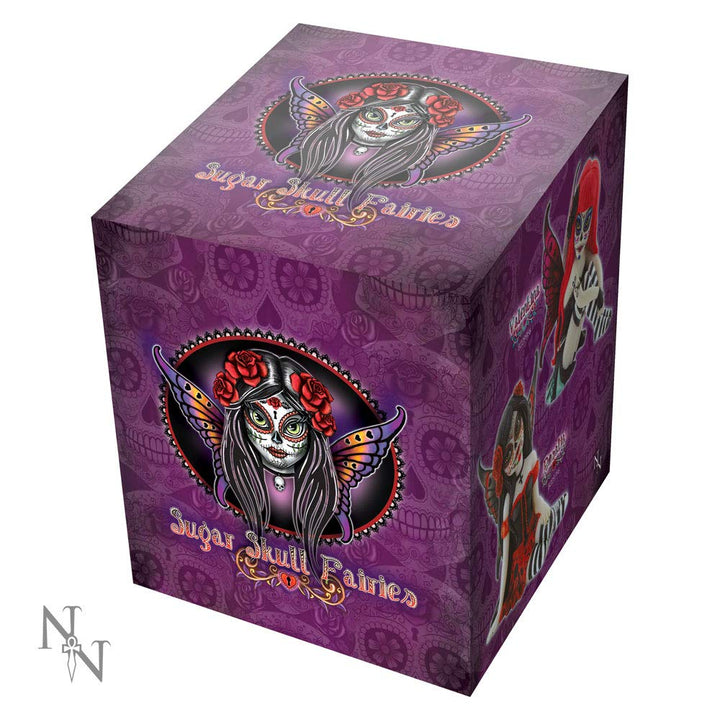 Rosalia Figurine Sugar Skull Fairy Ornament 10.5cm