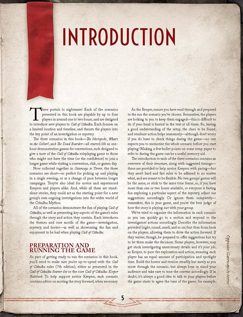 Gateways to Terror - Three Portals into Nightmare: Call of Cthulhu 7th Ed 3