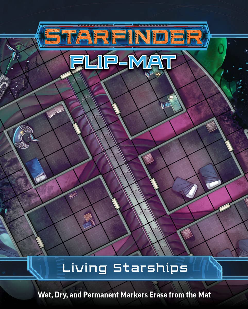 Starfinder Flip-Mat: Living Starships 1
