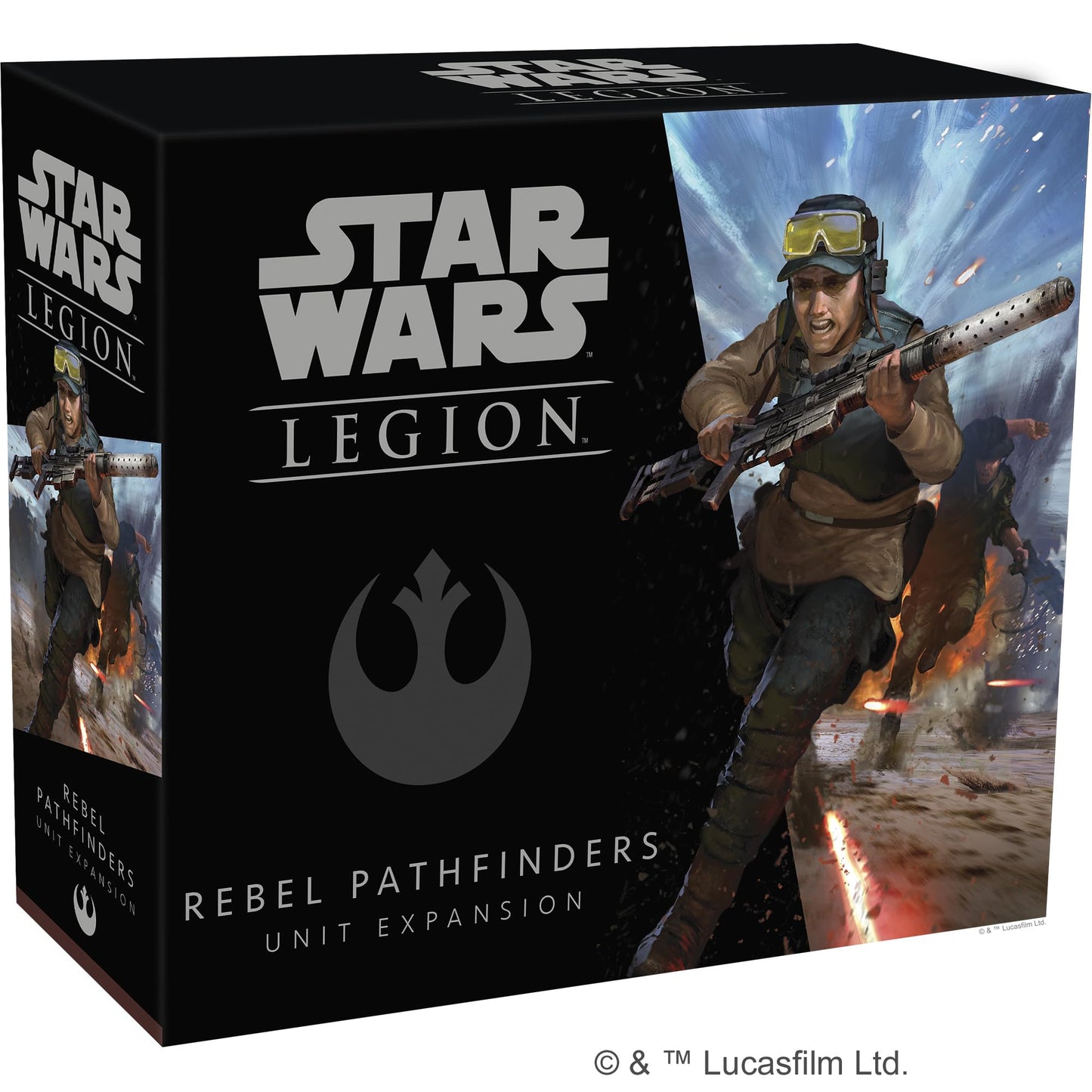 Atomic Mass Games Star Wars: Legion Rebel Pathfinders Unit Expansion - Elite Spies and Saboteurs! Tabletop Miniatures Strategy Game for Kids & Adults, Ages 14+, 2 Players, 3 Hour Playtime, Made 1