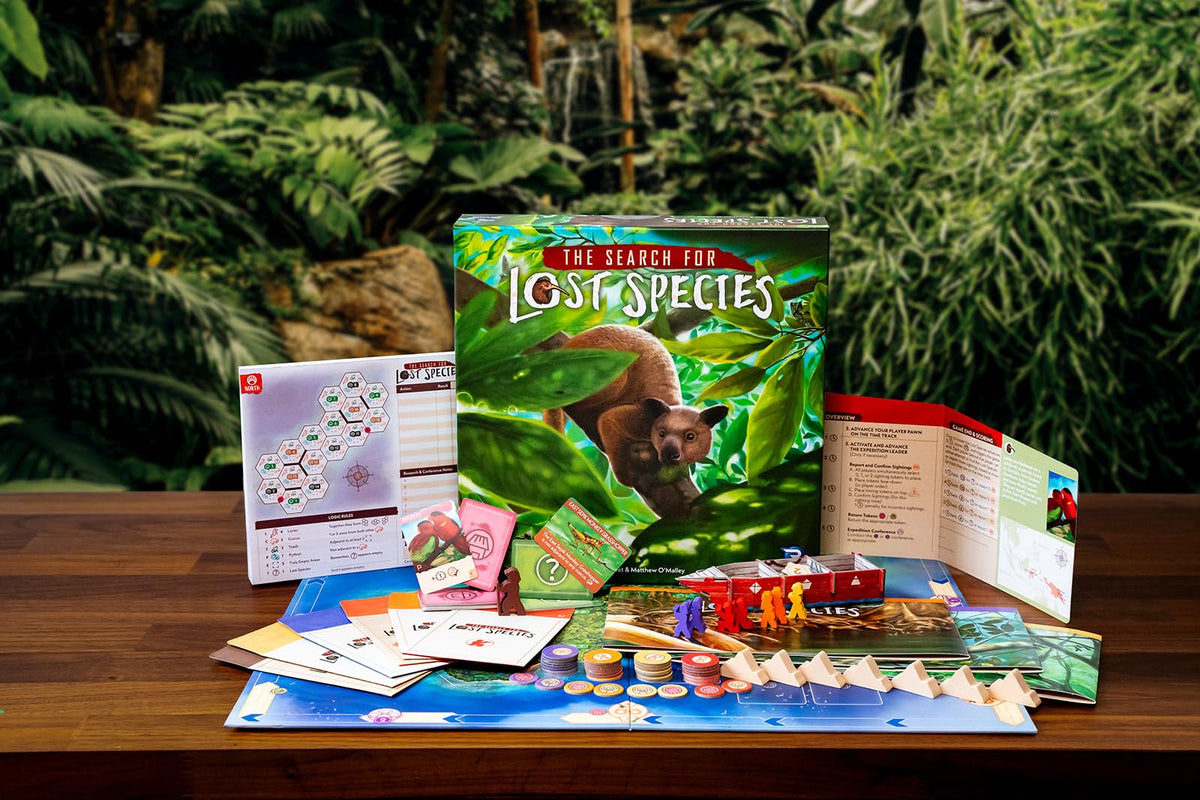 Renegade Games Studio The Search for Lost Species - Board Game, Renegade Games Original, Deduction Strategy Logic Animal Game, Ages 13+, 1-4 Players, 60-75 min 4