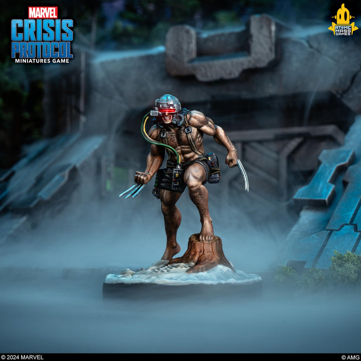 Marvel: Crisis Protocol Weapon X & Maverick Character Pack - Tabletop Superhero Game, Ages 14+, 2 Players, 90 Minute Playtime, Made by Atomic Mass Games