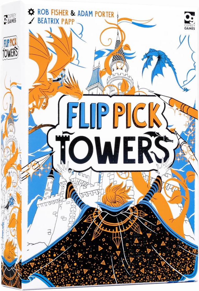Flip Pick Towers Board Game