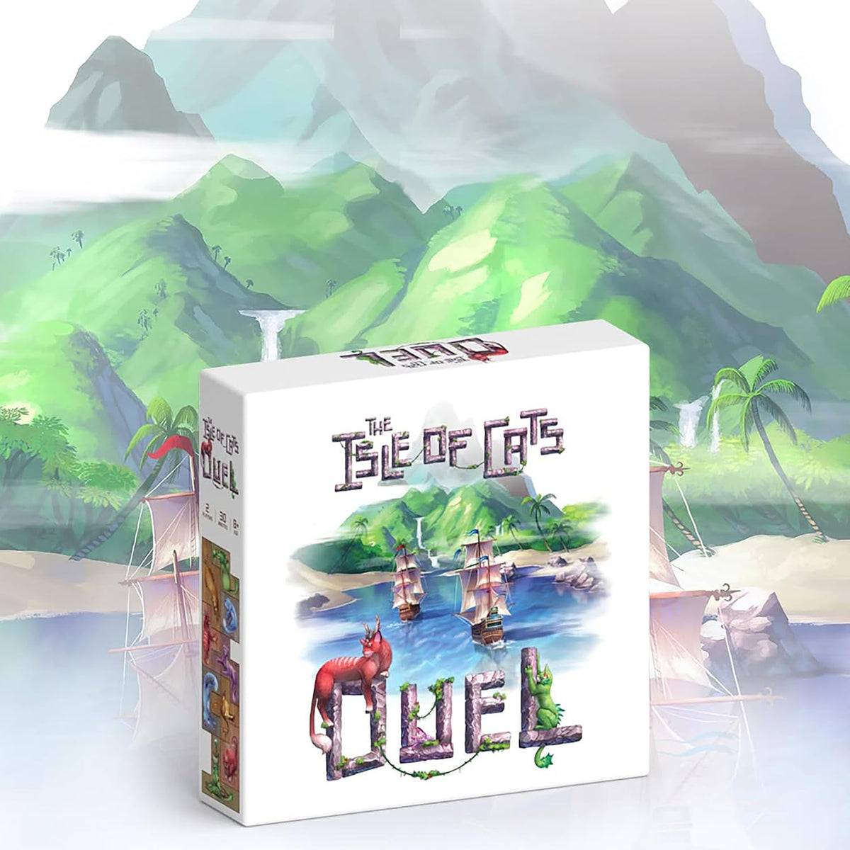 The Isle of Cats Duel Board Game