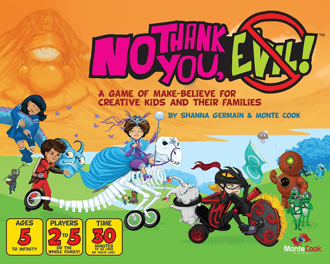 No Thank You Evil Roleplaying Game by Monte Cook 1
