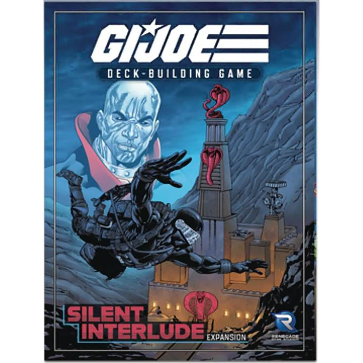 Renegade Game Studios: G.I. Joe Deck Building Game - Silent Interlude Expansion - 2 New Missions A Traitor Within & Snake Eyes, Ages 14+, 1-4 Players 6