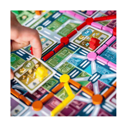 Inside Up Games: Terminus - City Subway Line Building Board Game, Resource Management, Marketplace Economy, Rondel Action Loop, Ages 14, 1-5 Players 4
