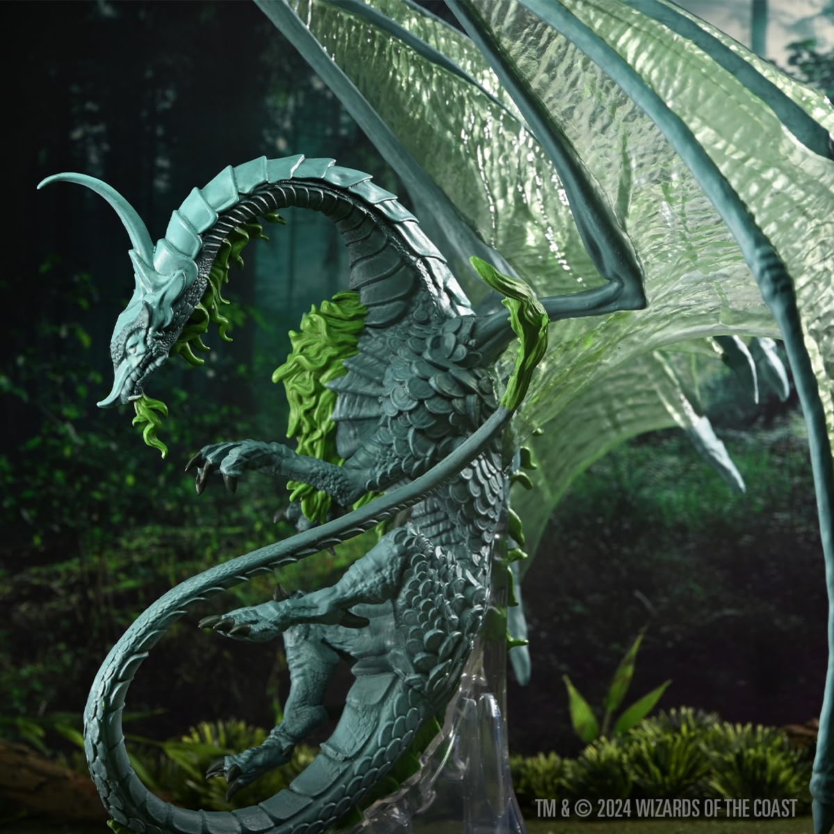 Adult Moonstone Dragon: D&D Icons of the Realms 6