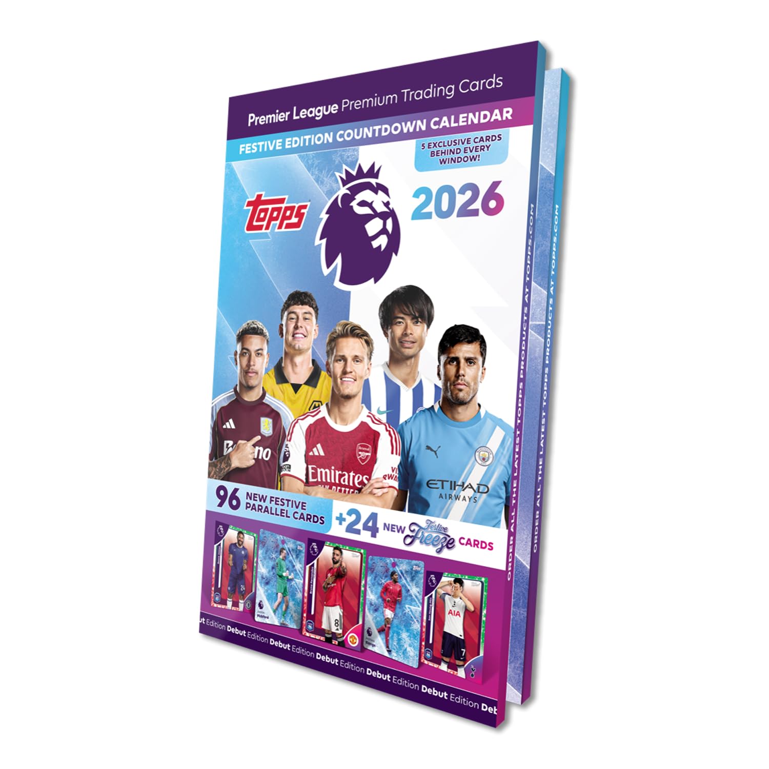 Premier League 2025 26 Festive Countdown Calendar Trading Card Game 1