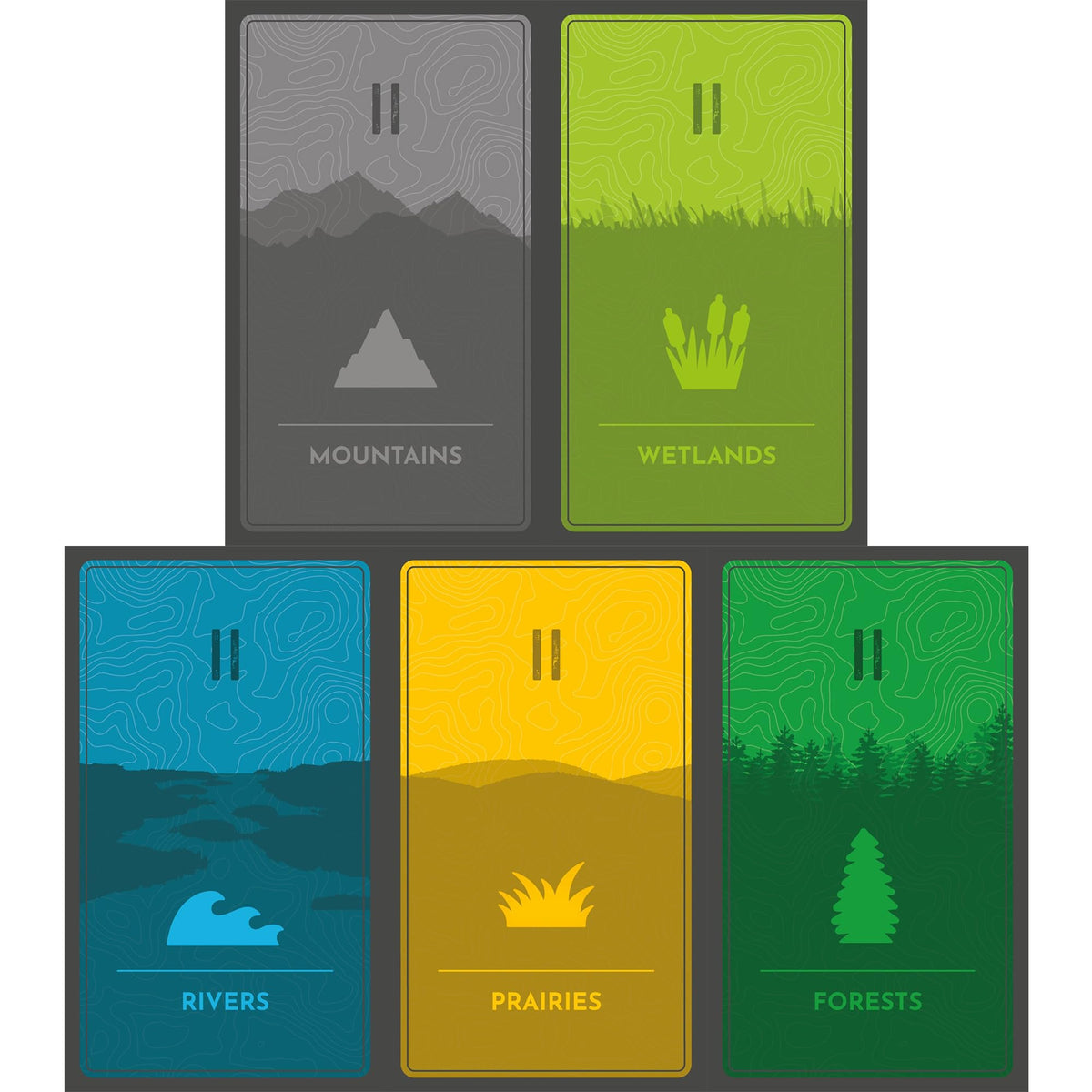 Cascadia Rolling Hills Board Game by Alderac Entertainment Group 3