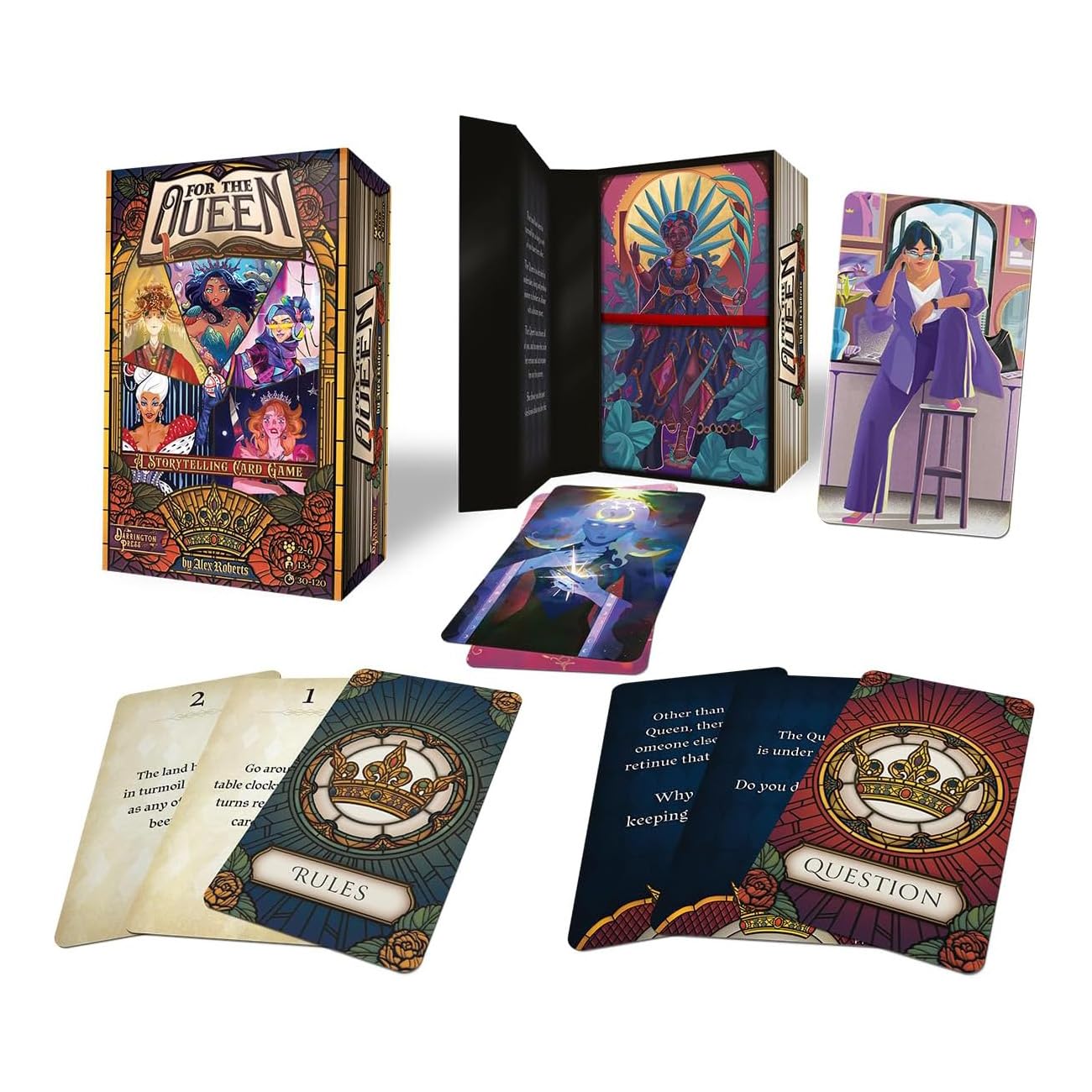 For The Queen Board Game by Darrington Press 1