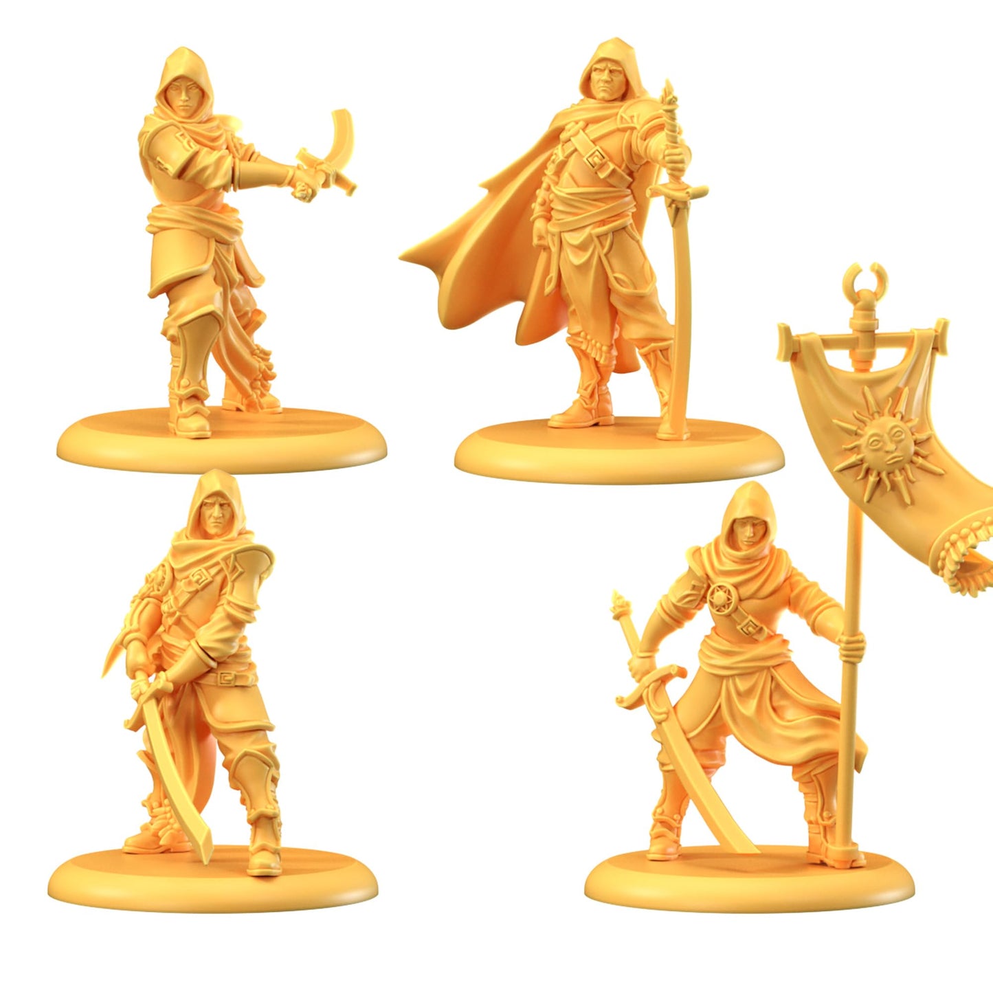 A Song of Ice and Fire Tabletop Miniatures Game Darkstar Retinue Unit Box - Lethal Warriors for Strategic Warfare, Strategy Game for Adults, Ages 14+, 2+ Players, 45-60 Minute Playtime, Made by CMON 2