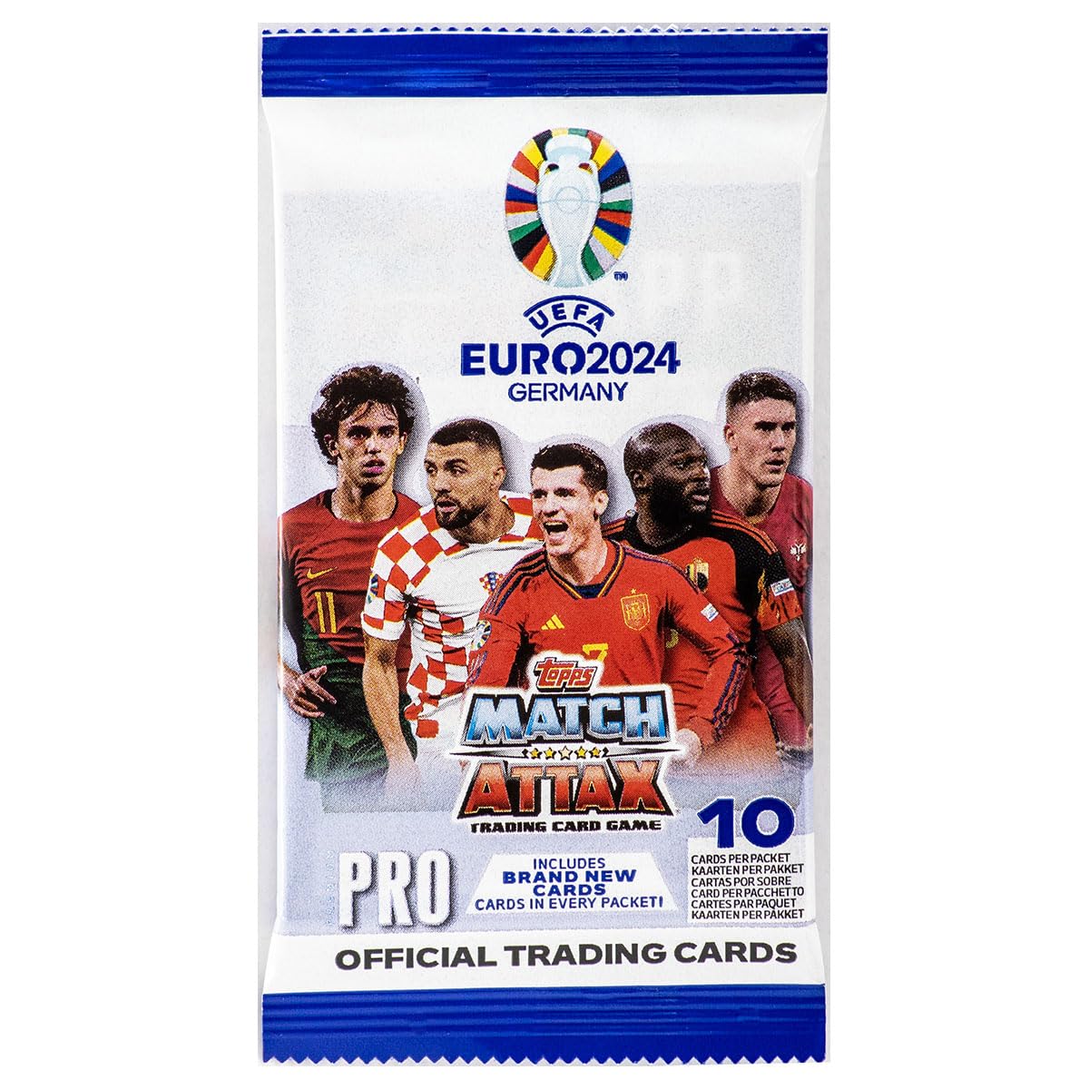 Topps EURO 2024 Match Attax Premium Pack (10 Cards), 5053307067950 1