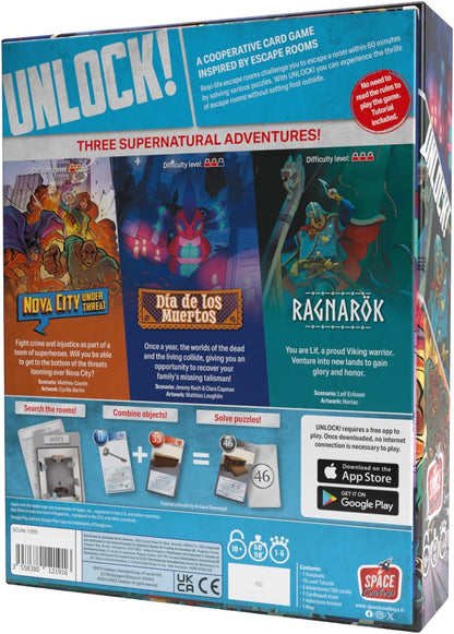 Unlock 12 Supernatural Adventures Card Game