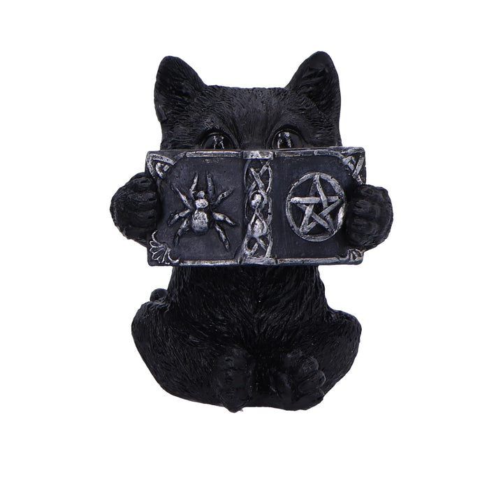 Three Wise Witchy Black Spell Cats 8.5cm