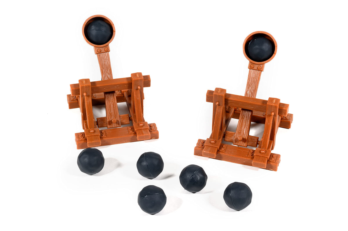 Vesuvius Media | Catapult Feud | Board Game | Ages 7+ | 2 Players | 30-45 Minutes Playing Time 4