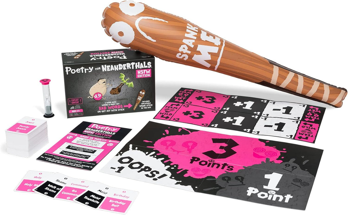 Poetry for Neanderthals NSFW Adult Party Card Game