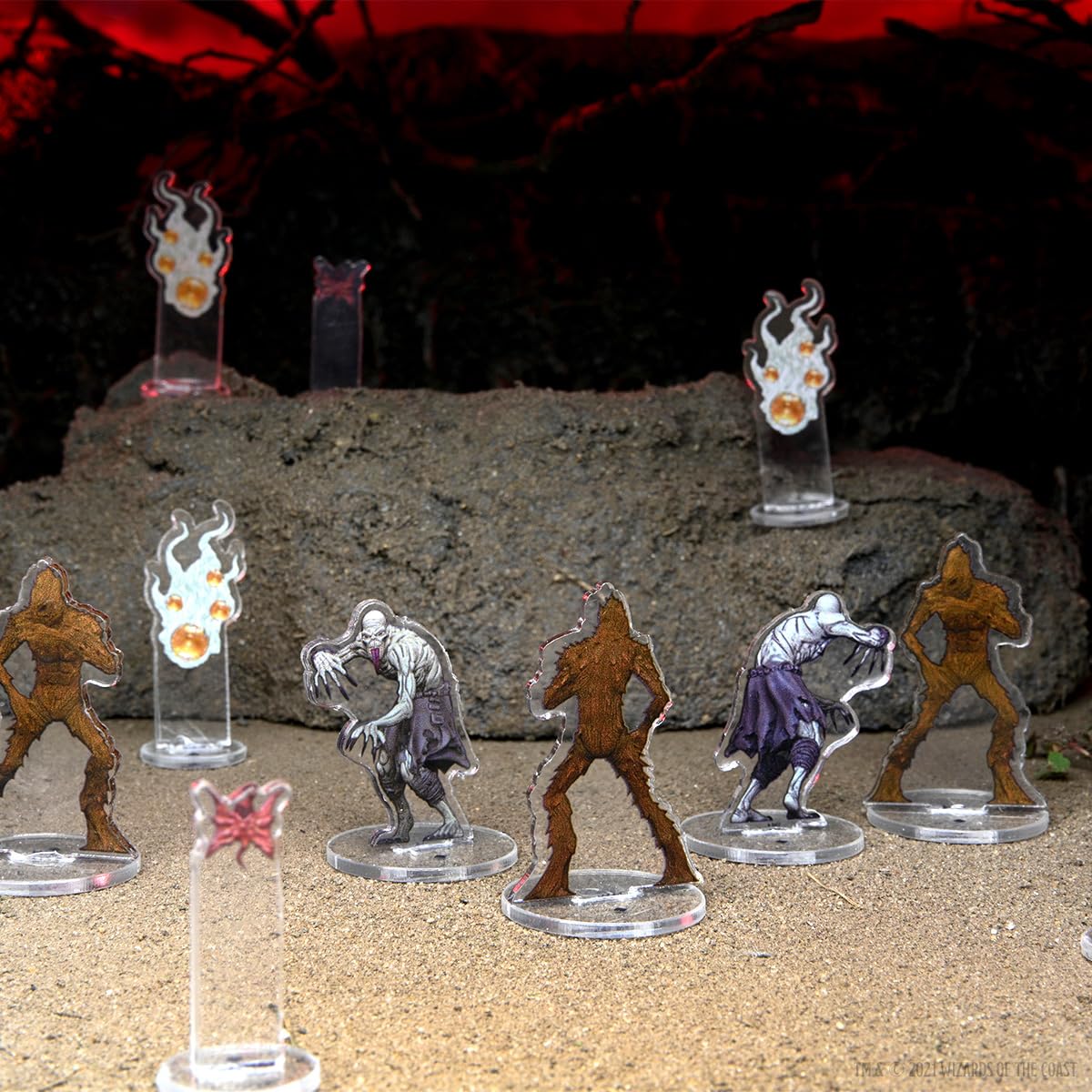 D and D Idols of the Realms Essentials 2D Miniatures Monster Pack 1 Miniature Game by Wiz Kids 7