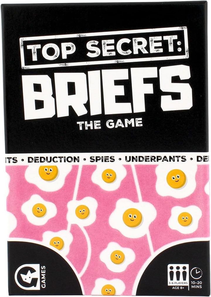 Top Secret Briefs Card Game by Ginger Fox