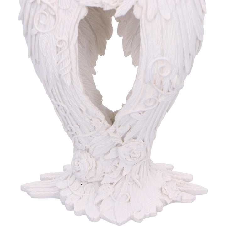 Floral Angel Wings Tea Light Candle Holder 17cm
