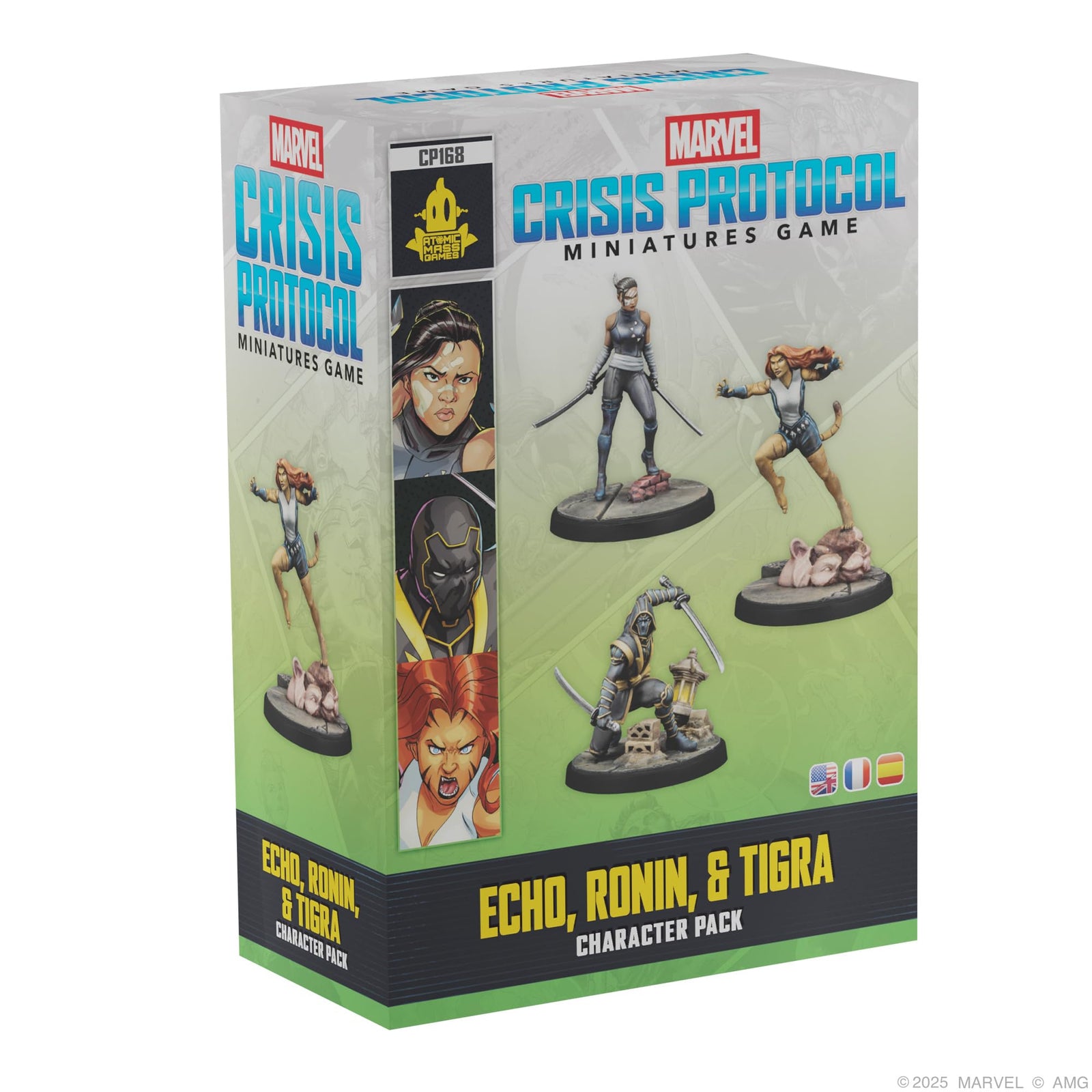 Marvel Crisis Protocol Echo and Ronin and Tigra Miniature Game by Atomic Mass 1
