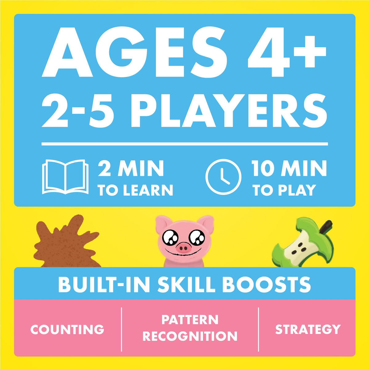 You Little Stinker Pig Edition Board Game by Exploding Kittens 8