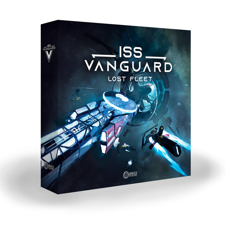 ISS Vanguard: Lost Fleet Board Game Expansion - Exclusive Add-Ons, Varied Missions & Challenges! Cooperative Sci-Fi Adventure Game, Ages 14+, 1-4 Players, 90-120 Min Playtime, Made by Awaken Realms