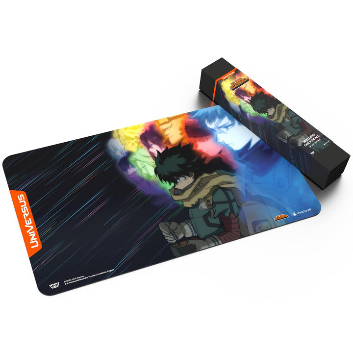 UniVersus: My Hero Academia: Wielding One for All Playmat - 24 x 14 Neoprene Mat, Tabletop Card Game Accessory, UVS Games, Officially Licensed