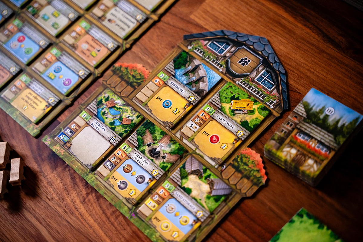 Capstone Games: Black Forest - Resource Management Card Based Board Game, 1-4 Players, Ages 14+, 90 Minutes 4