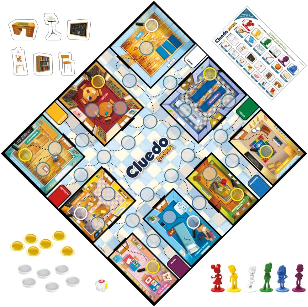 Cluedo Junior Mystery Board Game