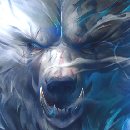 Origins Volibear Art Sleeves 100ct Riftbound League of Legends Trading Card Game 4