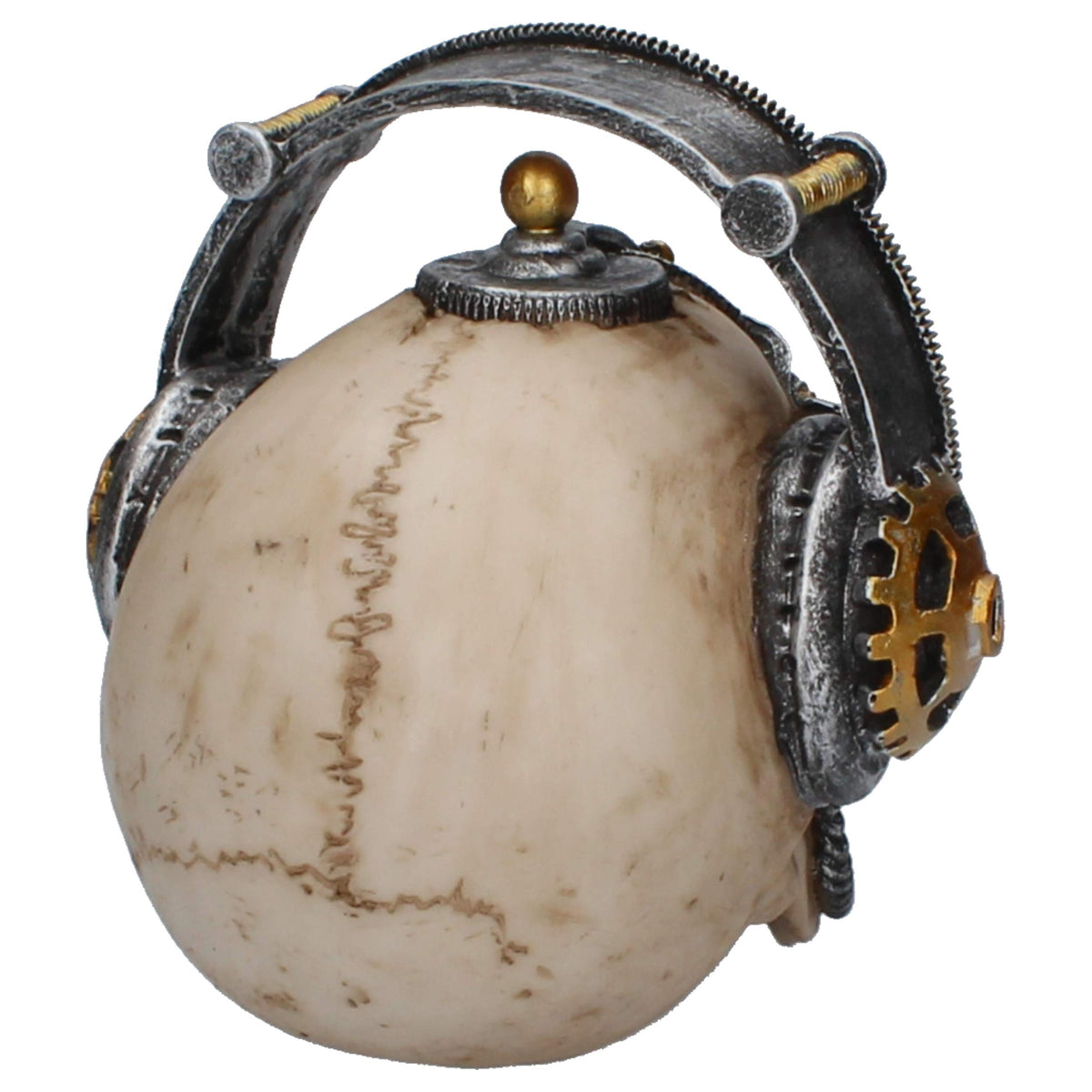 Techno Talk Small Steampunk Skull 14.5cm 4
