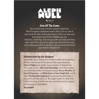 Aleph Null Single Player Card Game Deck Deconstruction 3
