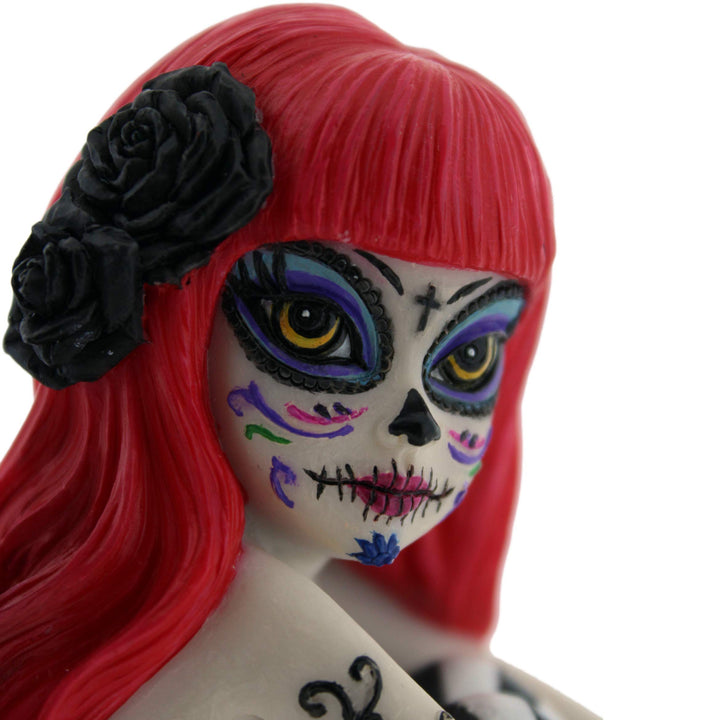 Valentina Figurine Sugar Skull Fairy Ornament 10cm
