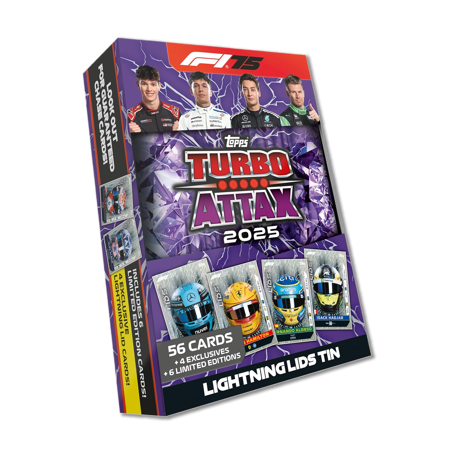 F1 Turbo Attax 2025 Mega Tins 1