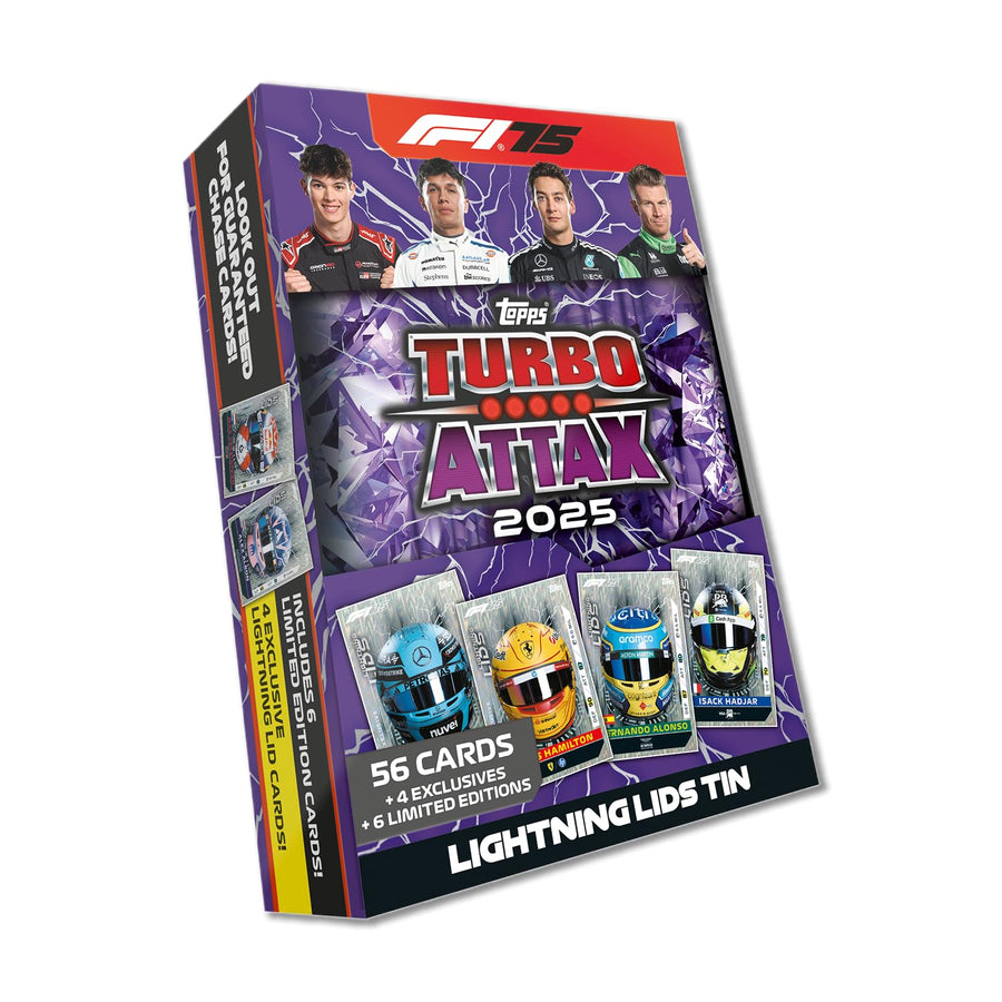 F1 Turbo Attax 2025 Mega Tins 1