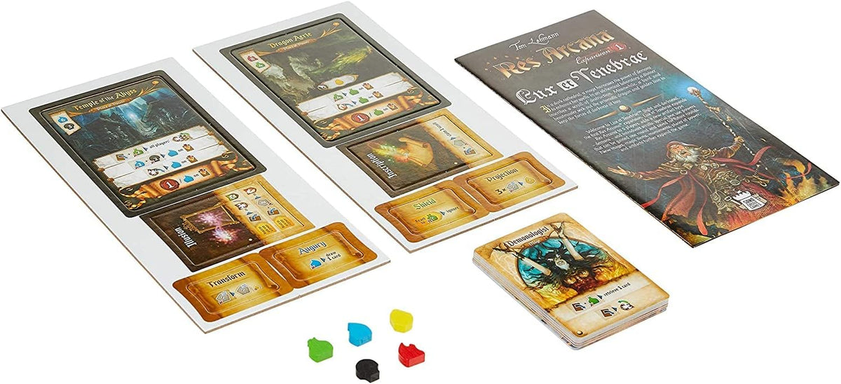 Lux and Tenebrae Res Arcana Board Game Expansion
