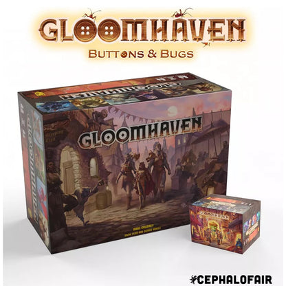 Gloomhaven Buttons and Bugs Roleplaying Game by Cephalofair Games 2