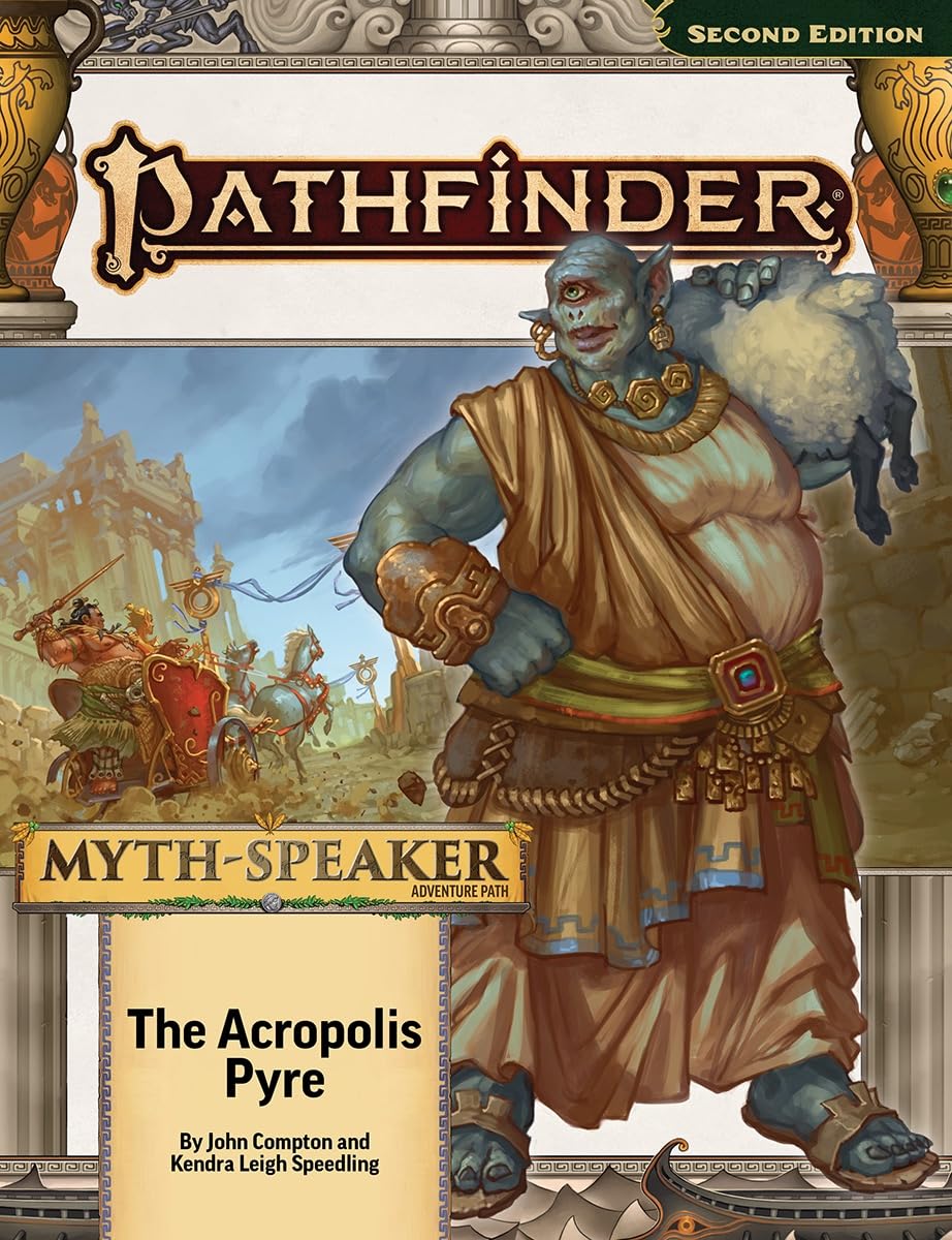 Pathfinder Adventure Path The Acropolis Pyre Myth Speaker 1 of 3 P2 Roleplaying Game by Paizo Publishing 1