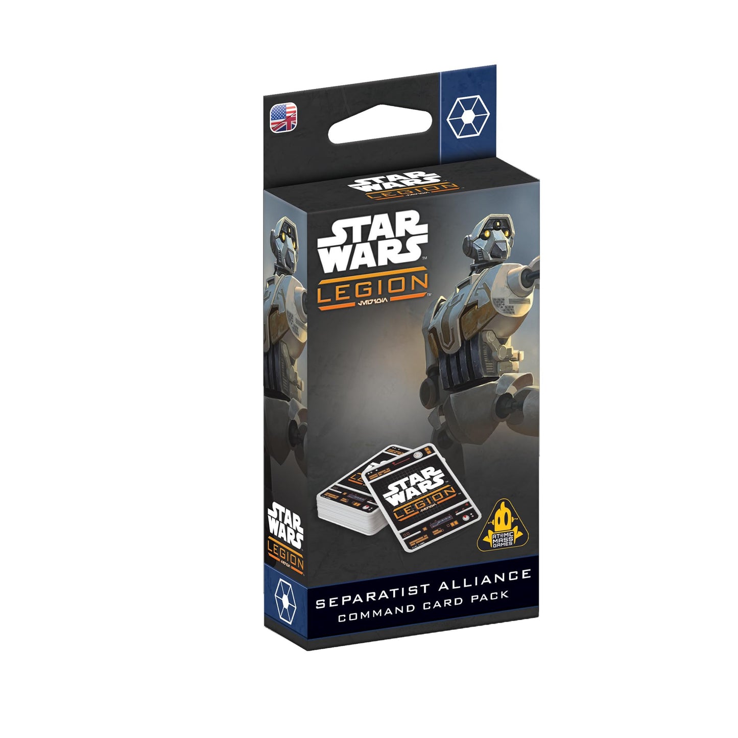 Star Wars Legion Separatist Alliance Command Card Pack Board Game by Atomic Mass 1